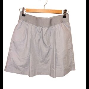 J. Crew Light Gray Mini Skirt Size 4